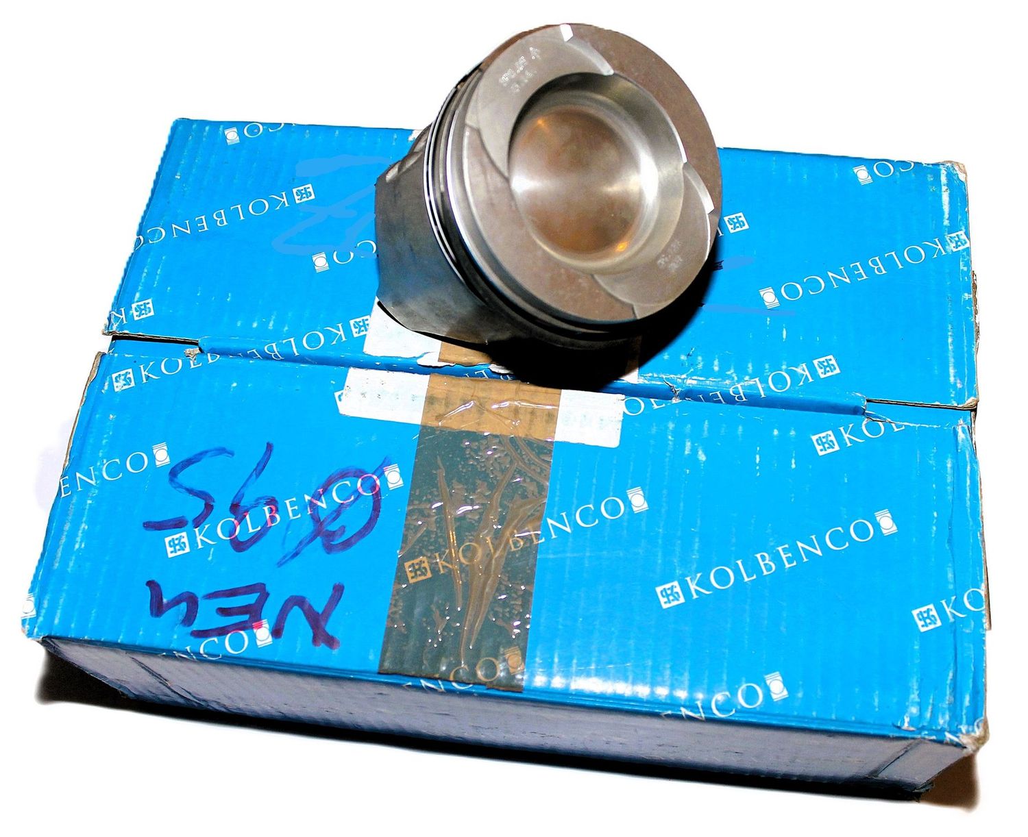 Satz KOLBENCO-Kolben +0.060" (+1,50mm Übermaß) inkl. Kolbenringe NOS