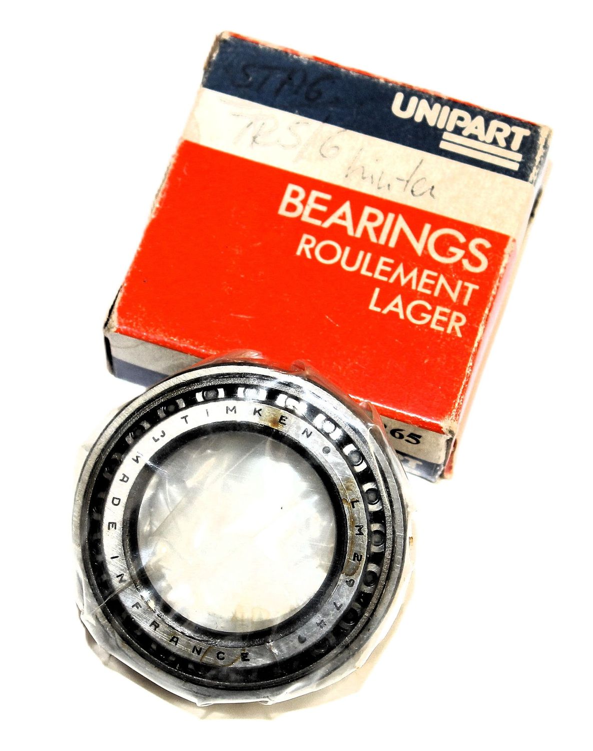 ORIGINALES TIMKEN-KEGELROLLENLAGER RADNABE HINTEN AUßEN NOS TR4A-6