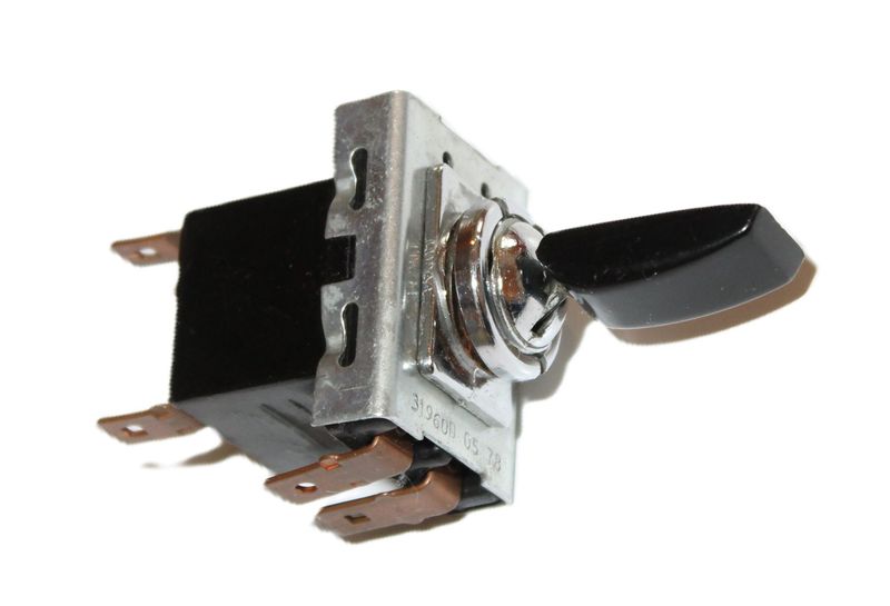 Originaler LUCAS-Kippschalter für Heizgebläse & Innenraumleuchte, gebraucht, Jaguar Mk2/E-Type/Mk 10/Daimler 340