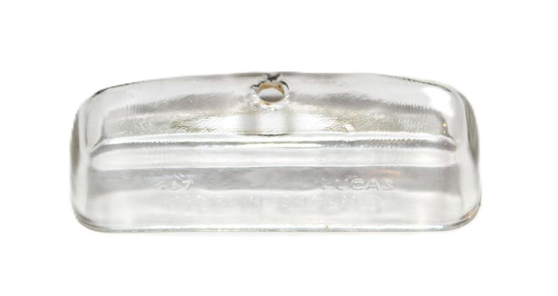 ORIGINALES LUCAS L467-ECHTGLAS FÜR KENNZEICHENLEUCHTE AUF KOFFERRAUMDECKEL TR3-3A/TR5