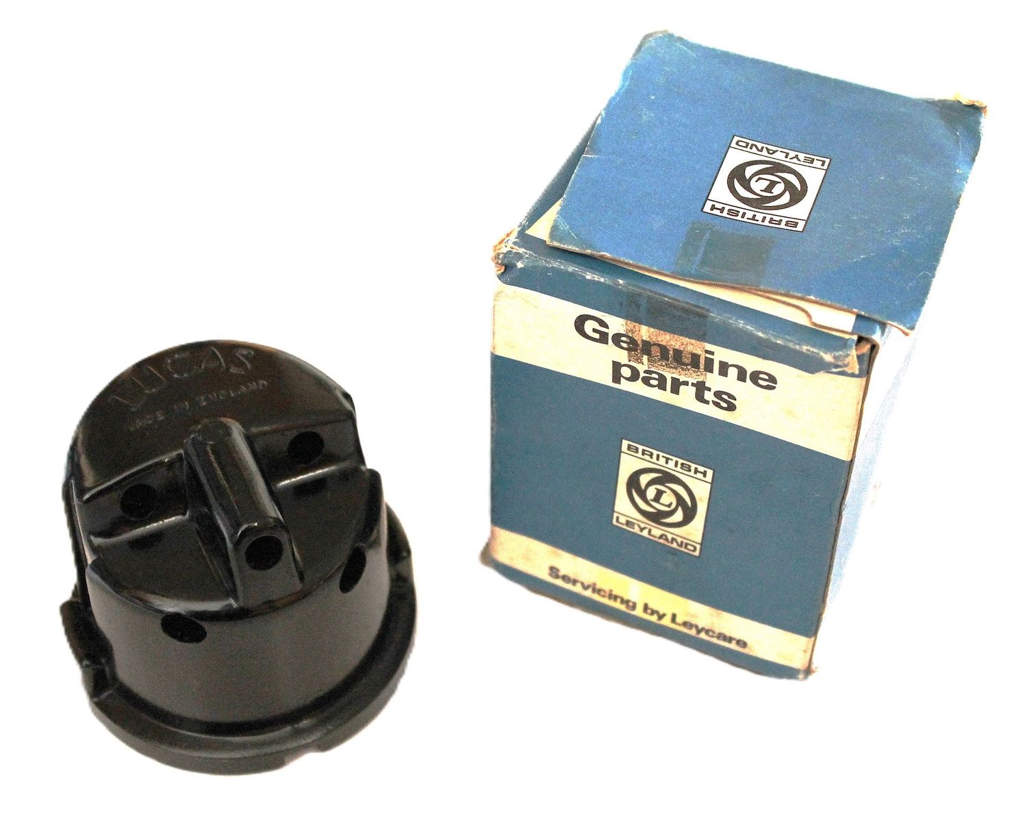 ORIGINALE LUCAS-25D4-ZÜNDVERTEILERKAPPE NOS TR2-4A