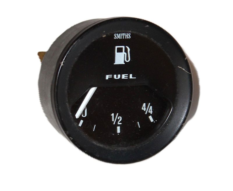 Originale SMITHS 12V-Tankanzeige 52mm, gebraucht, LOTUS/TR/TVR Originale SMITHS 12V-Tankanzeige 52mm, gebraucht, LOTUS/TR/TVR