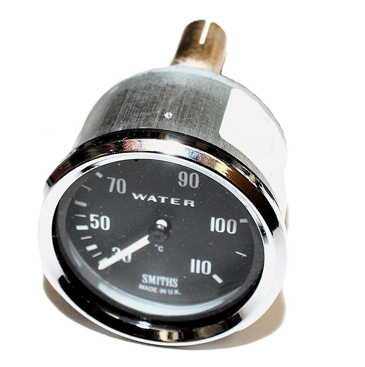 Mechanische SMITHS-Wassertemperaturanzeige °C, 52mm, New Old Stock, MINI