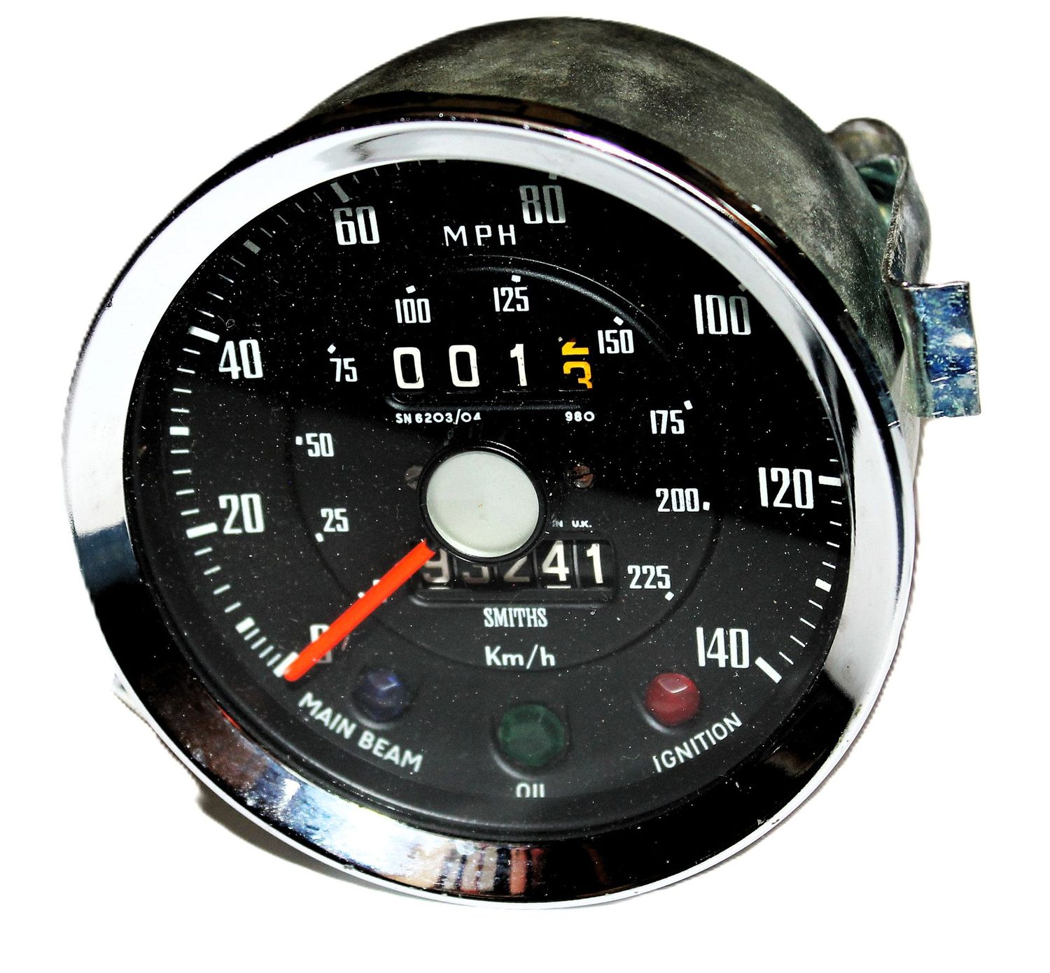 Originaler mechanischer SMITHS 12V-Tachometer, gebraucht, TRIUMPH GT6 MKIII
