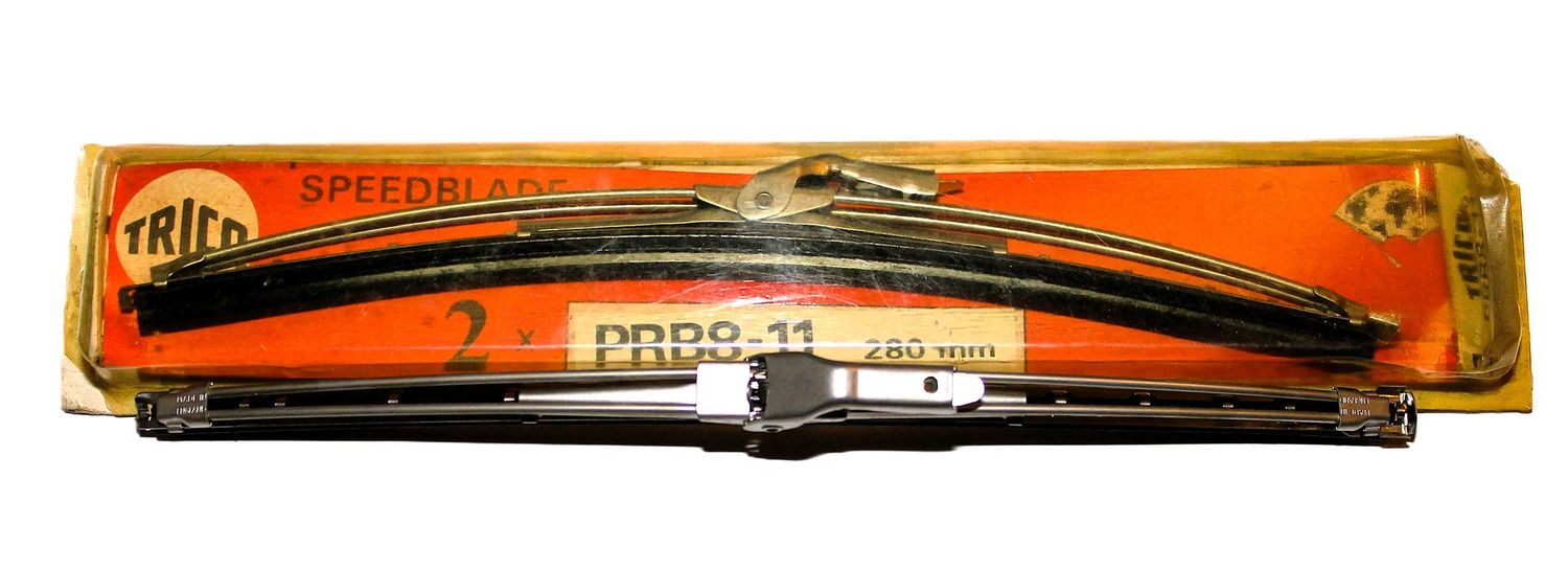 Originales Paar TRICO SPEEDBLADE Edelstahl-Wischerblätter 11", NOS, TR6