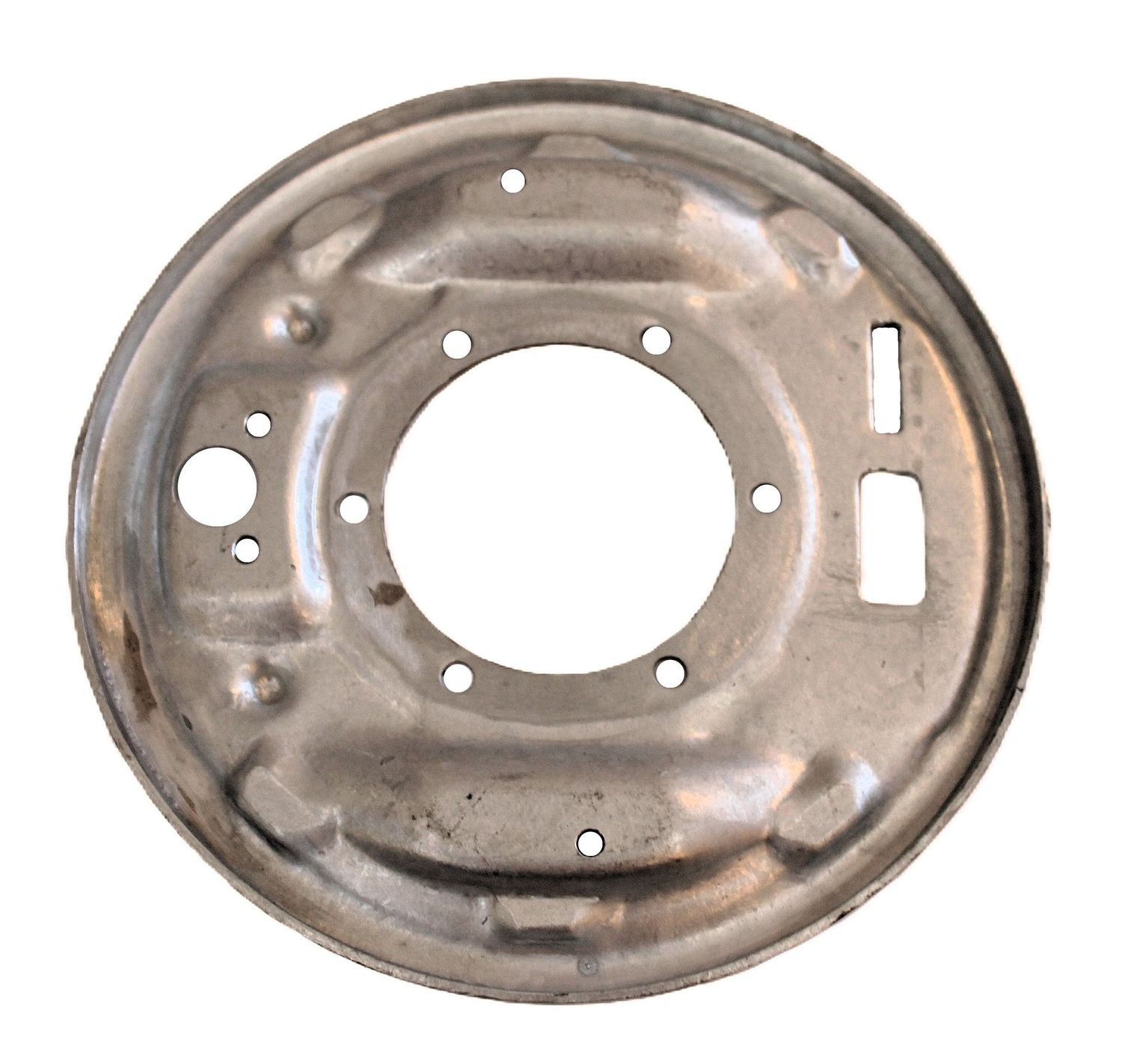 ORIGINALE BREMSANKERPLATTE HINTERACHSE LH, GEBRAUCHT, TR5-6
