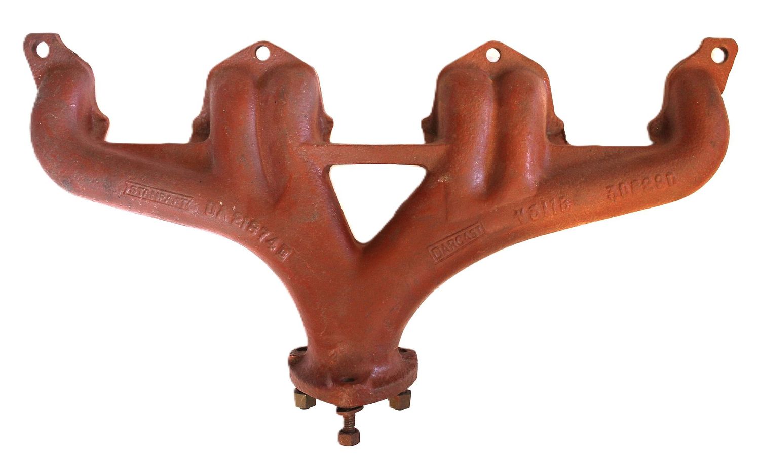 ORIGINALER GUSS-AUSPUFFKRÜMMER GEBRAUCHT, TR250-TR6 BIS CC67893