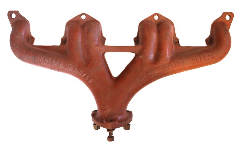 ORIGINALER GUSS-AUSPUFFKRÜMMER GEBRAUCHT, TR250-TR6 BIS CC67893 ORIGINALER GUSS-AUSPUFFKRÜMMER GEBRAUCHT, TR250-TR6 BIS CC67893
