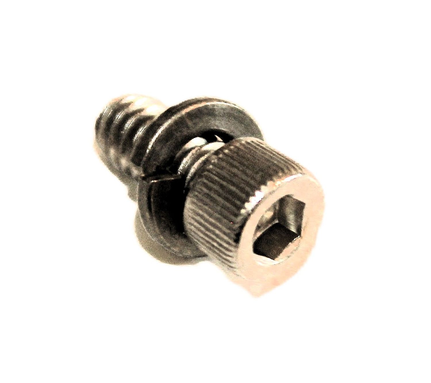 Edelstahl-Innensechskantschraube inkl. Federring Ölwanne  1/4" UNC x 1/2"