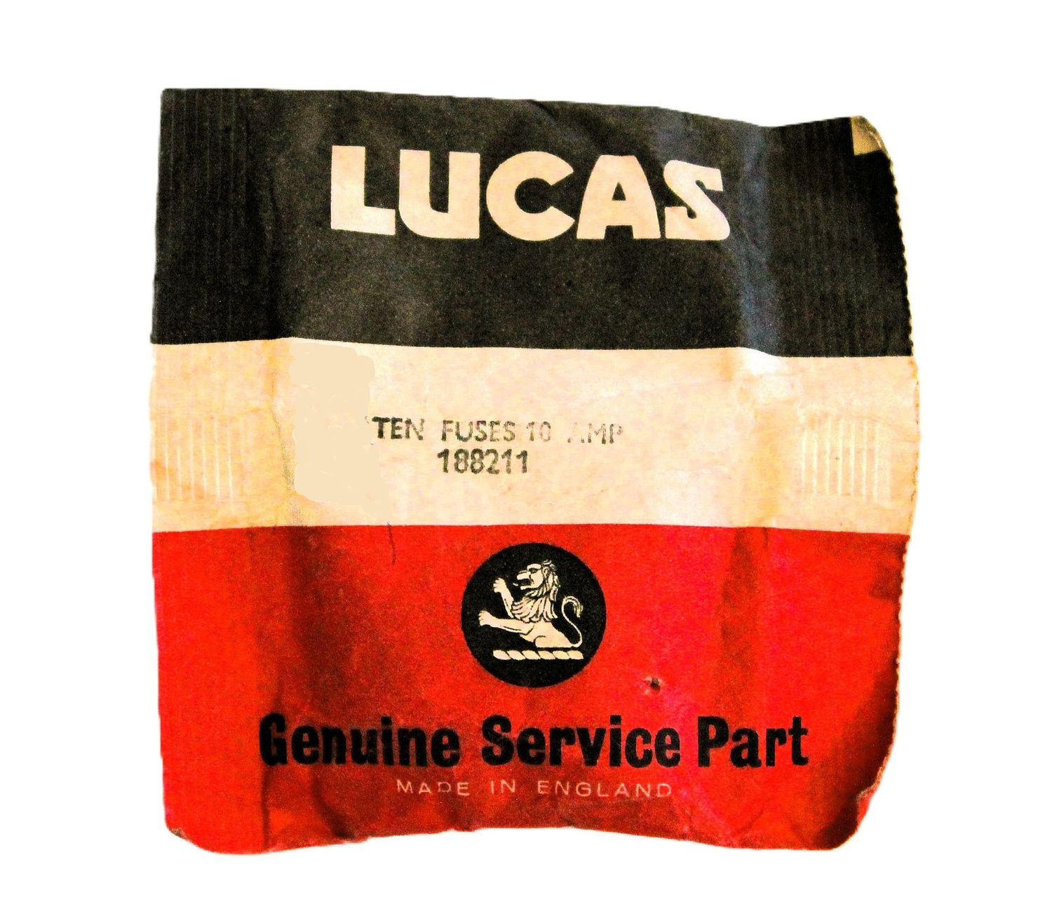 Originale LUCAS-Stabsicherungen 10A (10St.) NOS