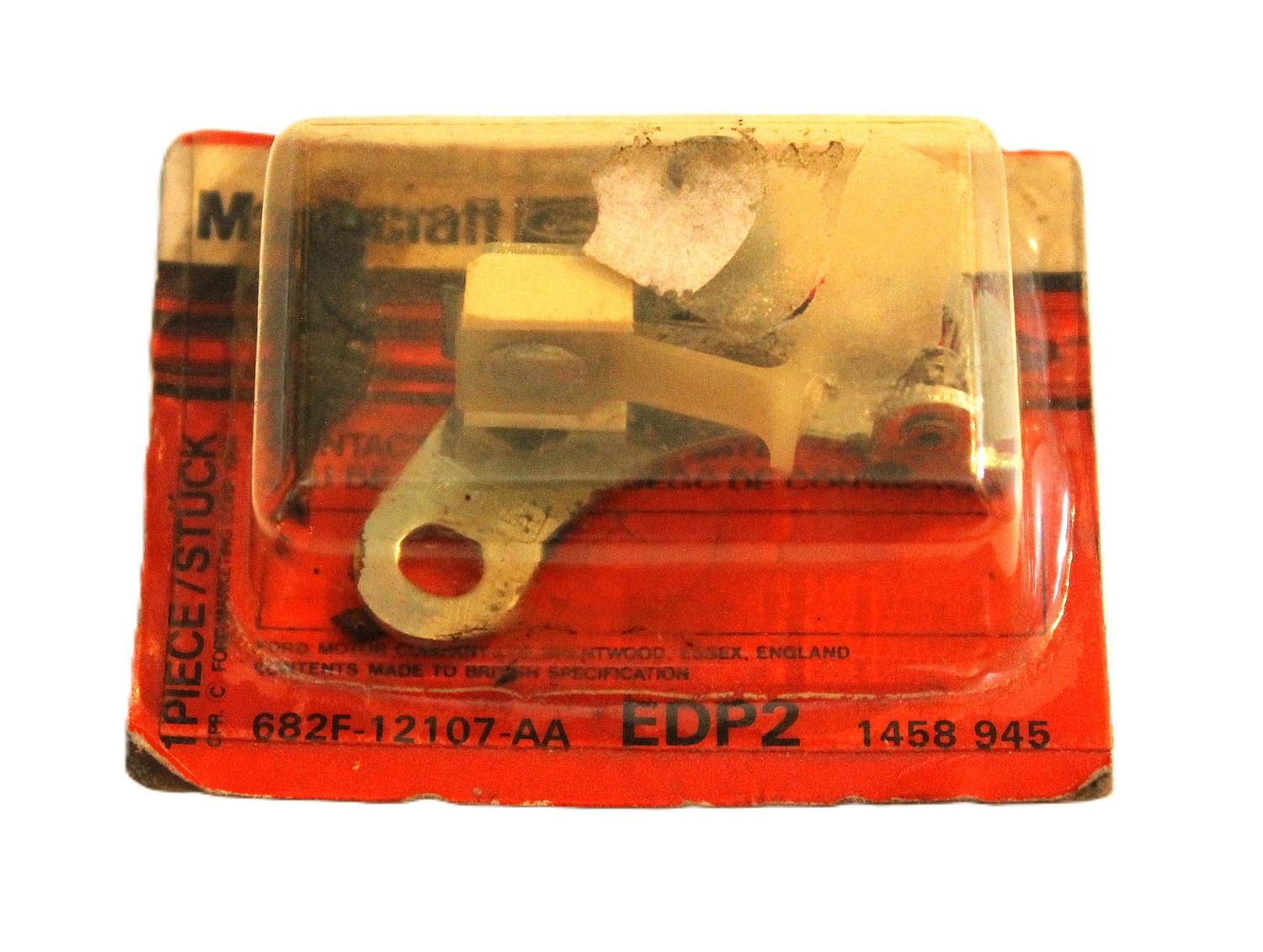 Originale MOTORCRAFT-Unterbrecherkontakte #EDP2, NOS, FORD CAPRI I/II/III 3,0l/ TVR 3000M/S/Taimar