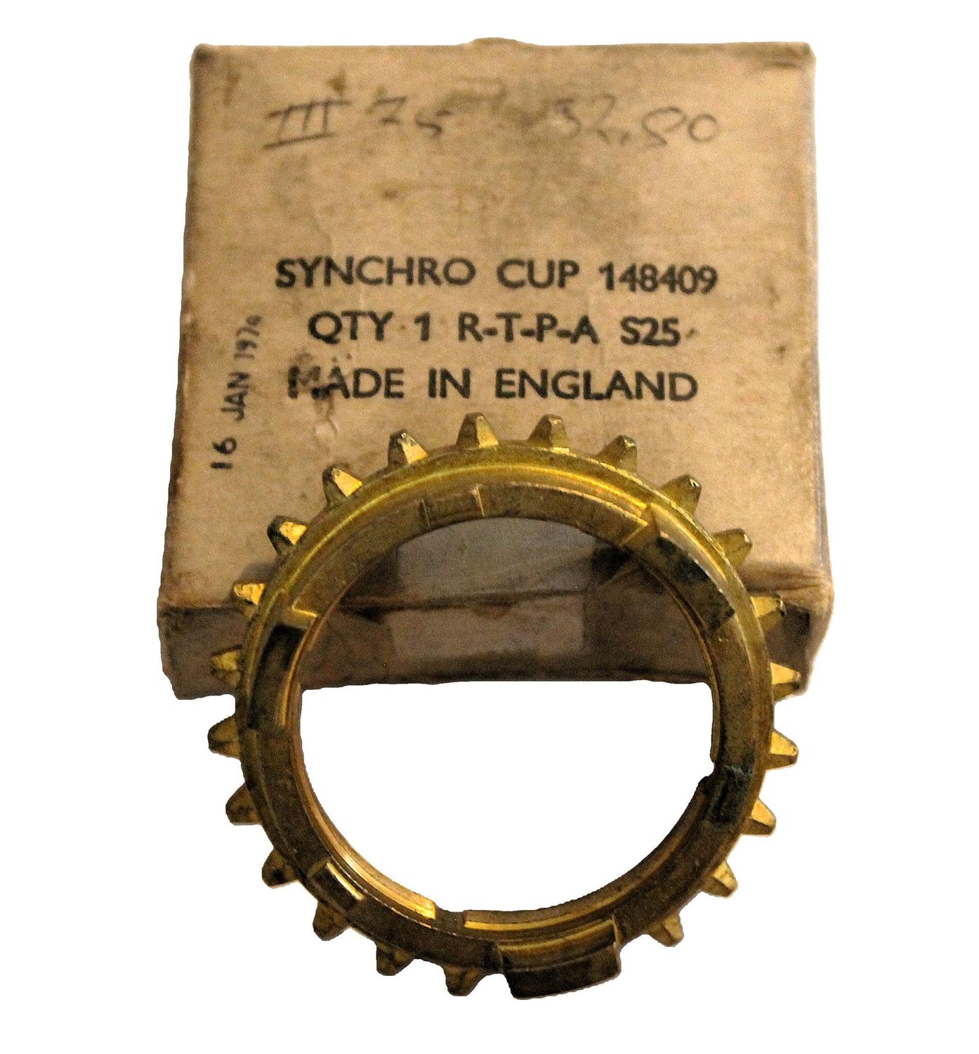 Originaler STANPART-Synchronring in OVP- made in UK-,  NOS, TRIUMPH SPITFIRE I-III/GT6 MK I-II (1962-70)