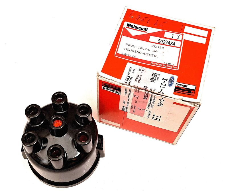 Originaler MOTORCRAFT-Verteilerkappe, NOS, FORD V6 3,0l Essex