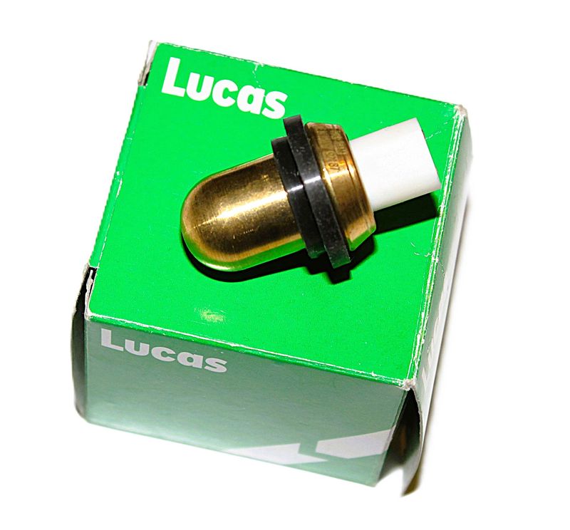 LUCAS-Thermoschalter mit Dichtgummi für Flachkühler LUCAS-Thermoschalter mit Dichtgummi für Flachkühler