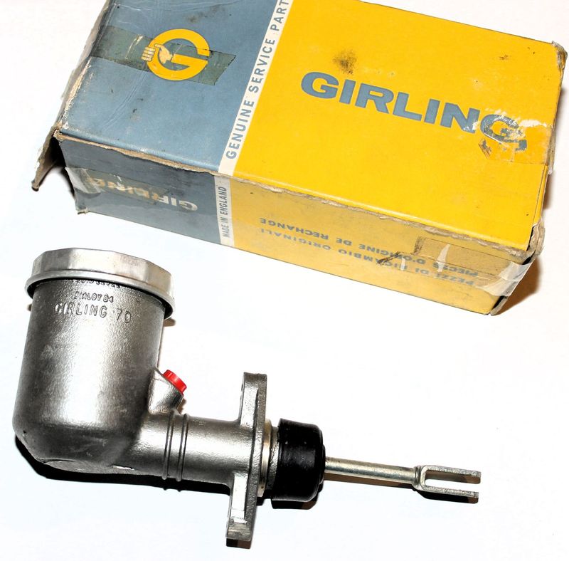 Originaler GIRLING-Hauptbremszylinder 0,7" NOS, TRIUMPH GT6 MKI/VITESSE/LOTUS ELAN S1-S2-S3 (NICHT SE/SP)