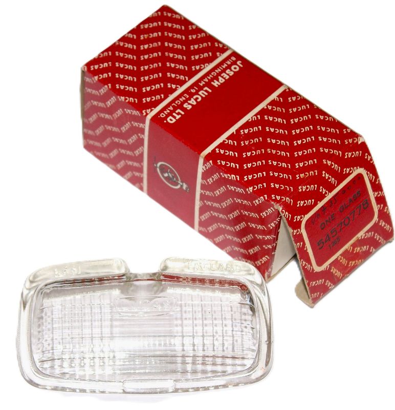 Originales LUCAS L661-Rückfahrlichtglas NOS, Aston-Martin DB6/Jaguar/Sunbeam/Triumph TR4-4A Originales LUCAS L661-Rückfahrlichtglas NOS, Aston-Martin DB6/Jaguar/Sunbeam/Triumph TR4-4A