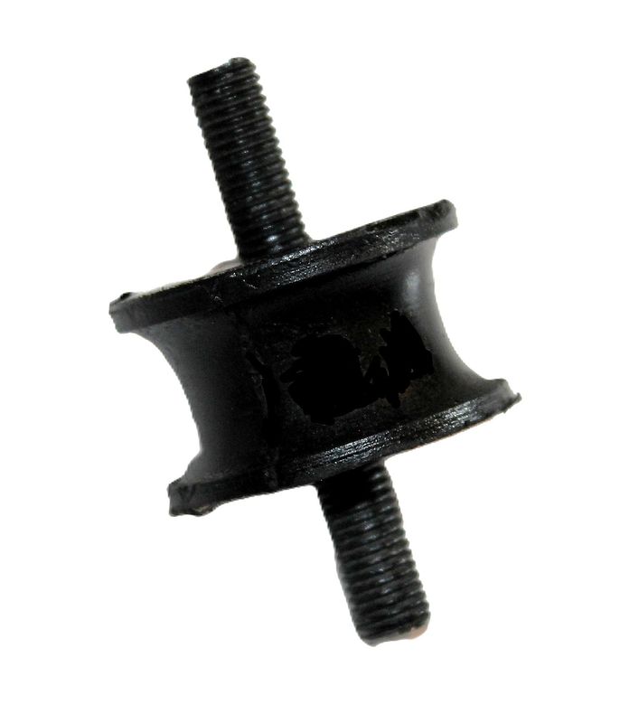 Gummisilent Auspuffanlage Endschalldämpfer hinten, 3000M/S/Taimar