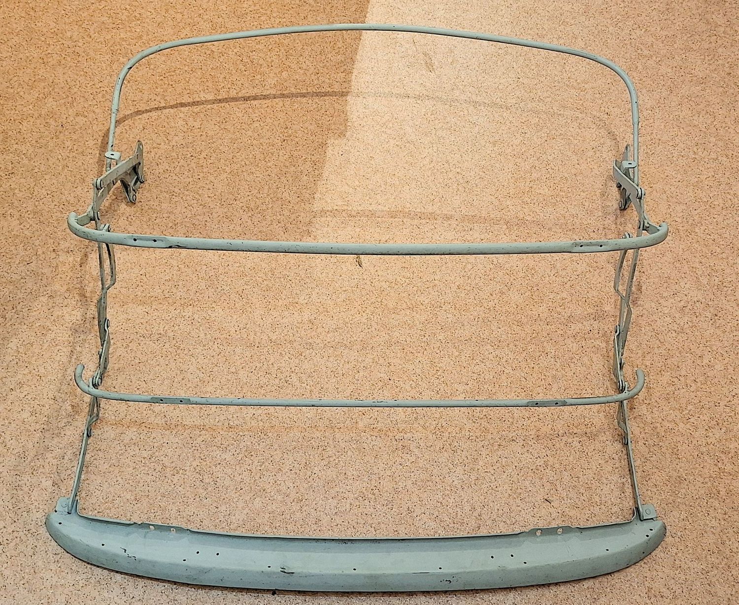 ORIGINALES VERDECKGESTÄNGE KOMPLETT, GEBRAUCHT, TR4A ORIGINALES VERDECKGESTÄNGE KOMPLETT, GEBRAUCHT, TR4A