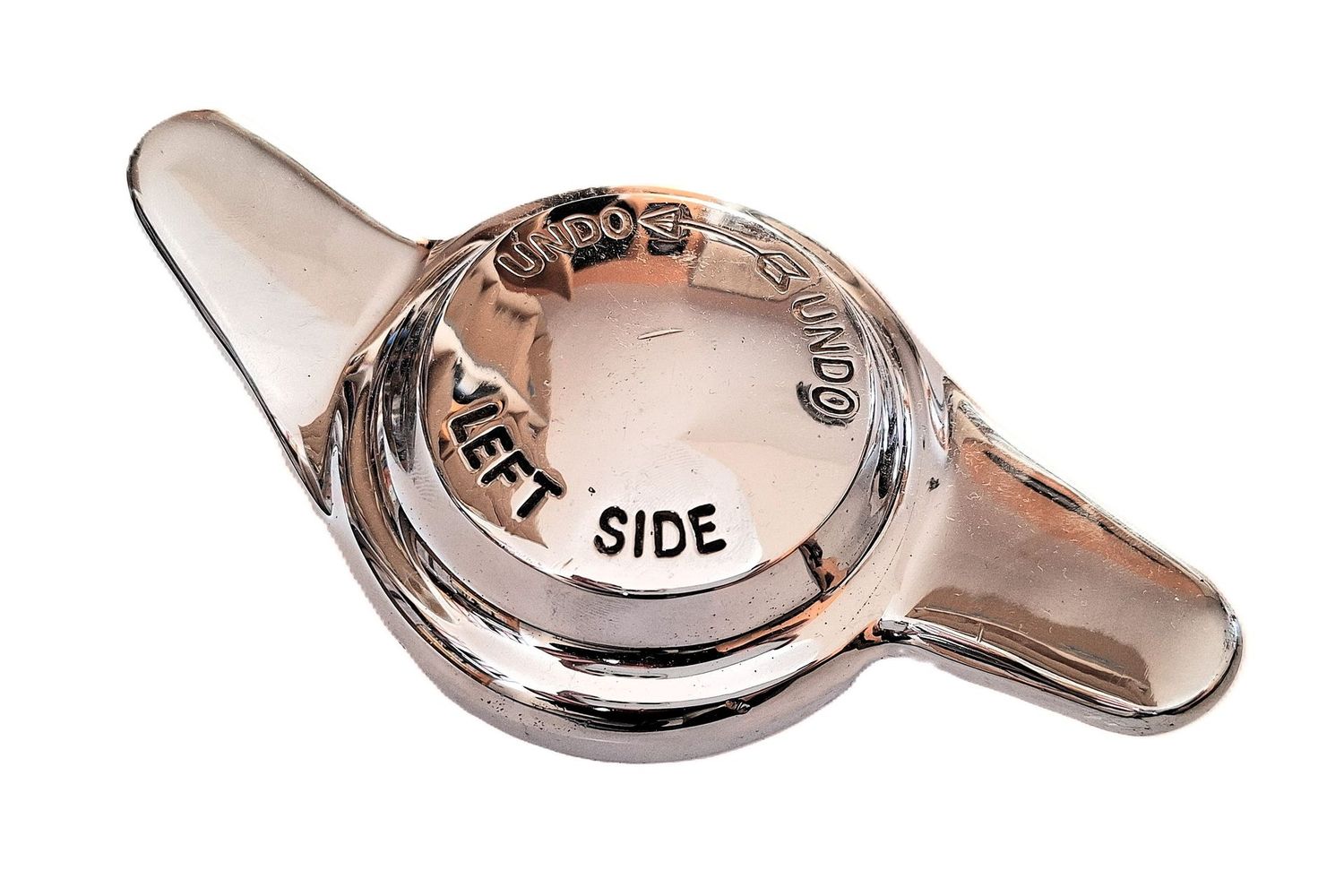 FLÜGELMUTTER VERCHROMT SPEICHENRAD 8TPI, LH, GEBRAUCHT, TR2-6 FLÜGELMUTTER VERCHROMT SPEICHENRAD 8TPI, LH, GEBRAUCHT, TR2-6