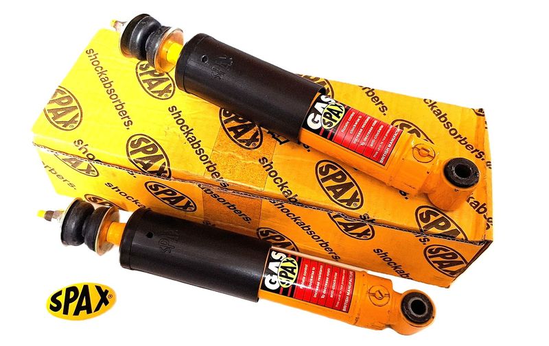 PAAR EINSTELLBARE SPAX-TELESKOPSTOßDÄMPFER VORDERACHSE, NOS, TR4A-5-250-6