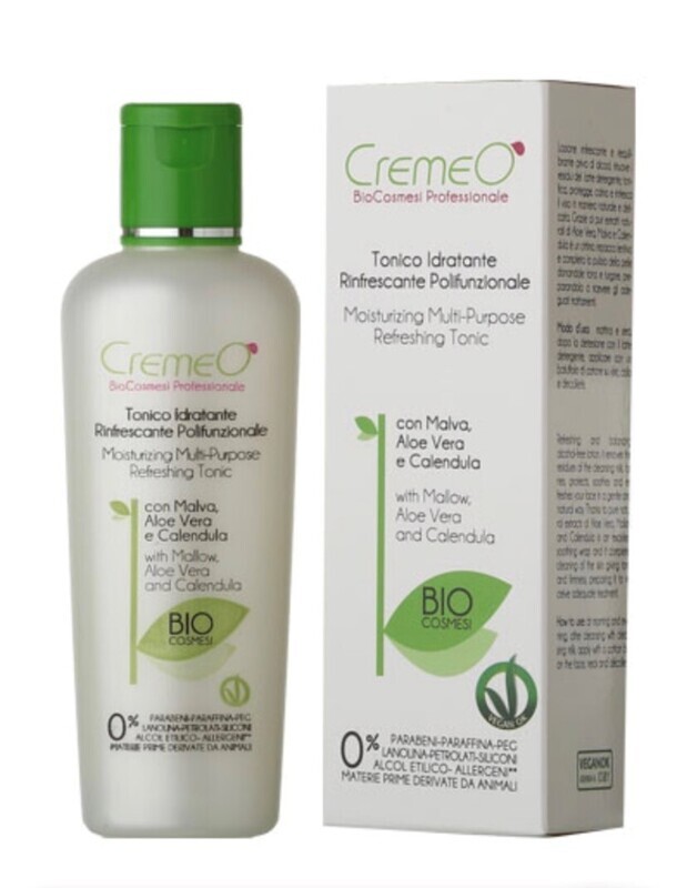 TONICO IDRATANTE RINFRESCANTE POLIFUNZIONALE CREMEO' 180 ML