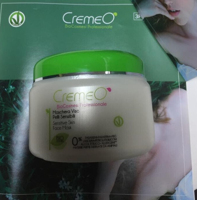 MASCHERA VISO PELLI SENSIBILI CREMEO' 500 ML MASCHERA VISO PELLI SENSIBILI CREMEO' 500 ML