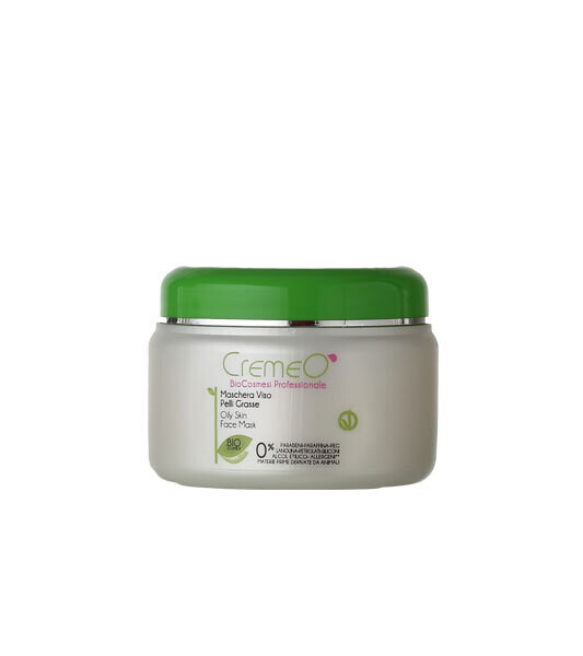 MASCHERA VISO PELLI GRASSE CREMEO' 500 ML MASCHERA VISO PELLI GRASSE CREMEO' 500 ML
