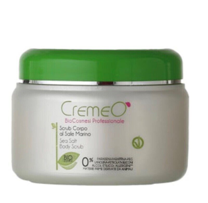 SCRUB CORPO AL SALE MARINO 500 ML CREMEO' SCRUB CORPO AL SALE MARINO 500 ML CREMEO'