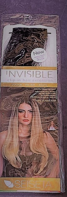 INVISIBLE-2 CLIPS  SYSTEM EUROSOCAP 50/55 CON CAPELLI VERI