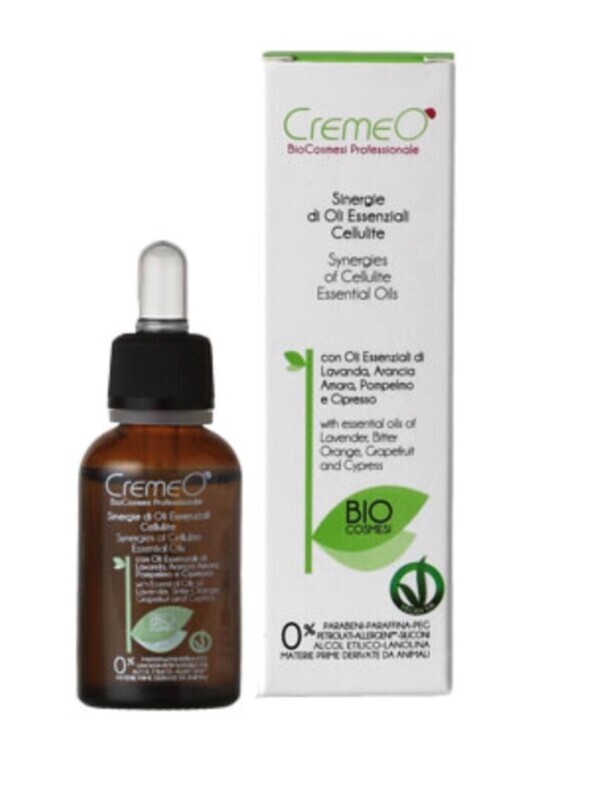 SINERGIE DI OLI ESSENZIALI CELLULITE CREMEO' 30 ML SINERGIE DI OLI ESSENZIALI CELLULITE CREMEO' 30 ML