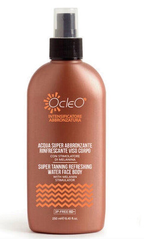 ACQUA SUPER ABBRONZANTE RINFRESCANTE SPRAY OCLEO' 250 ML ACQUA SUPER ABBRONZANTE RINFRESCANTE SPRAY OCLEO' 250 ML