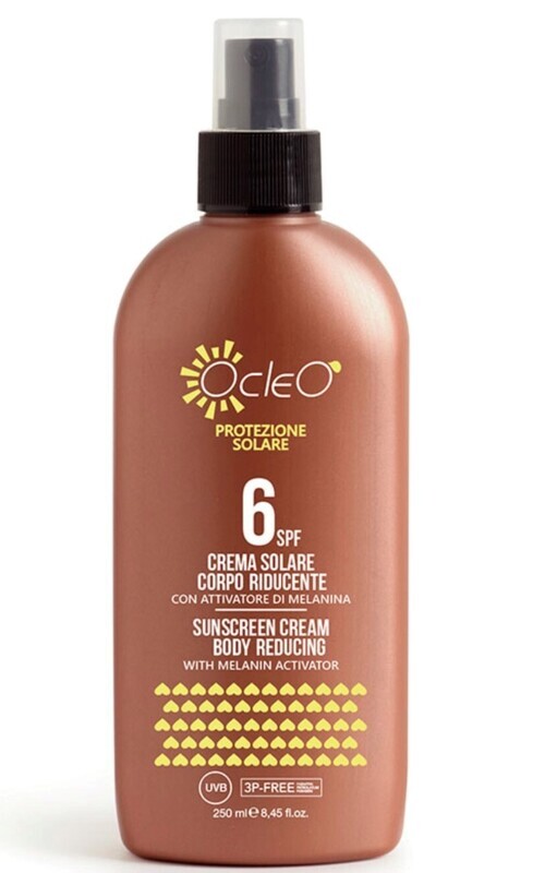 CREMA SOLARE VISO CORPO E SPF 6 OCLEO' 200 ML CREMA SOLARE VISO CORPO E SPF 6 OCLEO' 200 ML