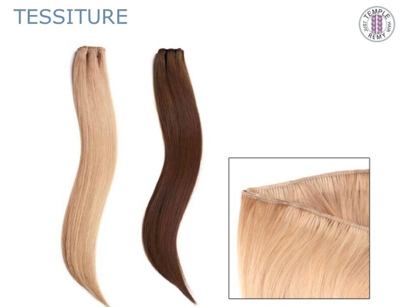 CAPTA CAPELLI TESSITI EUROSOCAP CAPELLI VERI 40/45 CM  (100GR)