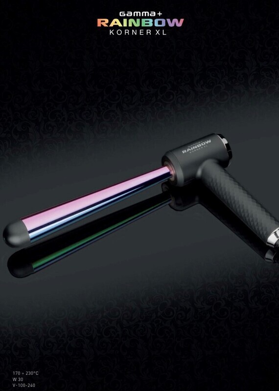 FERRO GAMMA PIU' RAINBOW CORNER XL OMAGGIO SPRAY H-ZONE 250 ML PER CAPELLI RICCI FERRO GAMMA PIU' RAINBOW CORNER XL OMAGGIO SPRAY H-ZONE 250 ML PER CAPELLI RICCI
