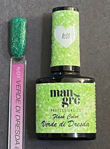 SMALTO SEMIPERMANENTE MANGRE' VERDE DI DRESDA FC01 8ML