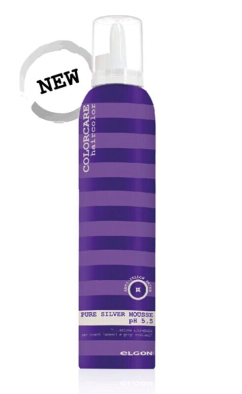 PURE SILVER MOUSSE PH 5.5 ELGON 200 ML PURE SILVER MOUSSE PH 5.5 ELGON 200 ML
