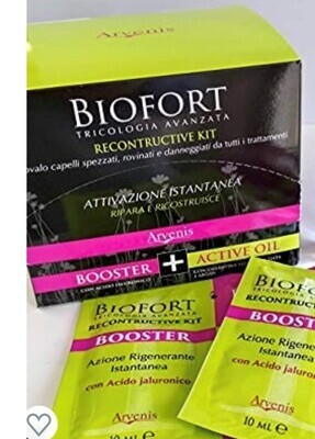 RECONSTRUCTIVE KIT COMPLEX SUPER ACTIVE BIOFORT (2 BUSTINE X 20 ML) X 10 BUSTINE