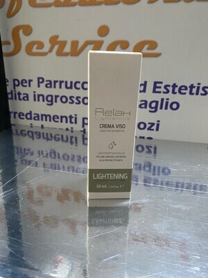 CREMA VISO SCHIARENTE LIGHTENING RELAX 50 ML CREMA VISO SCHIARENTE LIGHTENING RELAX 50 ML