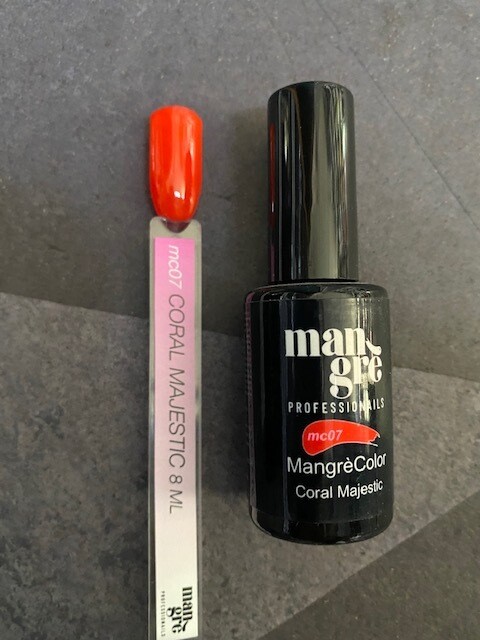 SMALTO SEMIPERMANENTE MANGRE'  CORAL MAJESTIC 8 ML