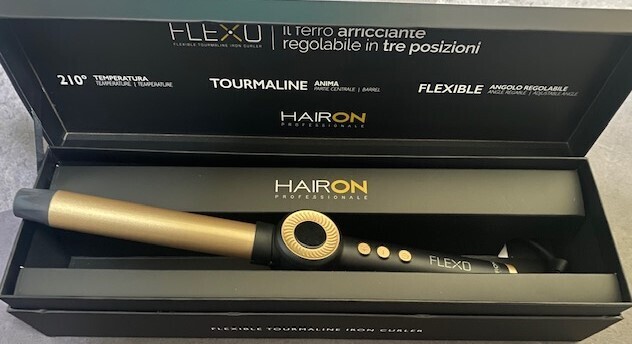 FERRO FLEXO HAIR ON 25 MM OMAGGIO SPRAY H-ZONE 250 ML PER CAPELLI RICCI FERRO FLEXO HAIR ON 25 MM OMAGGIO SPRAY H-ZONE 250 ML PER CAPELLI RICCI