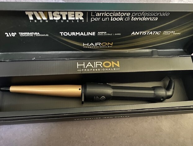 FERRO CONICO TWISTER HAIR ON 25-15MM