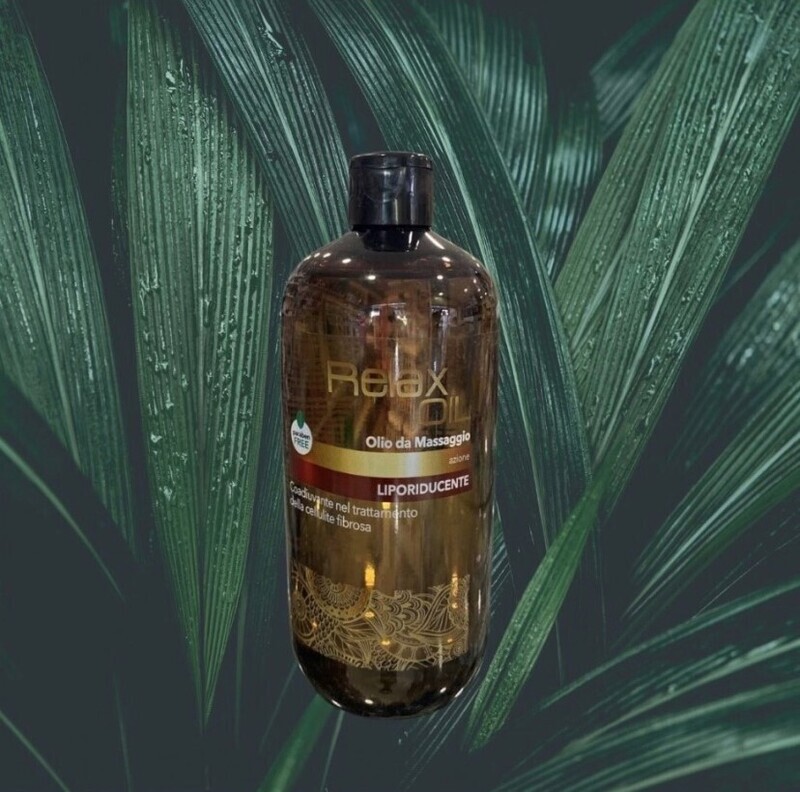 OLIO DA MASSAGGIO LIPORIDUCENTE 500 ML RELAX OLIO DA MASSAGGIO LIPORIDUCENTE 500 ML RELAX