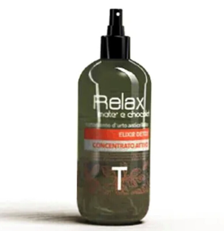 ELIXIR DETOX CONCENTRATO ATTIVO MATE' E CHOCOLATE RELAX 250 ML ELIXIR DETOX CONCENTRATO ATTIVO MATE' E CHOCOLATE RELAX 250 ML
