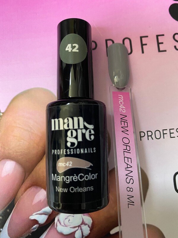 SMALTO SEMIPERMANENTE MANGRE' NEW ORLEANS MC42 8 ML SMALTO SEMIPERMANENTE MANGRE' NEW ORLEANS MC42 8 ML