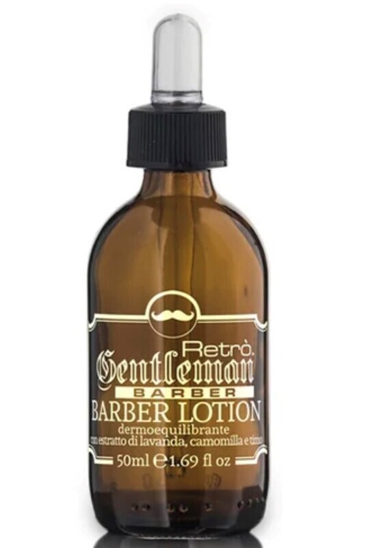 BARBER LOTION RETRO' GENTLEMAN 50 ML BARBER LOTION RETRO' GENTLEMAN 50 ML