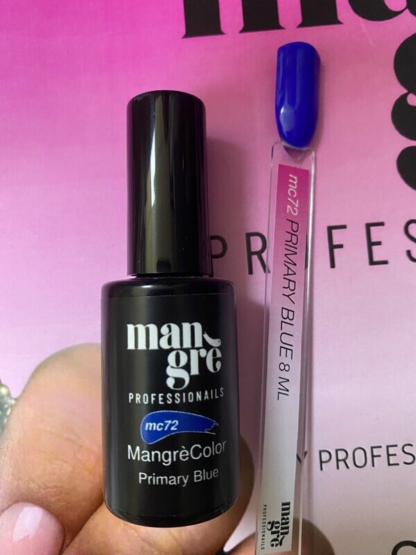 SMALTO SEMIPERMANENTE MANGRE' 8 ML PRIMARY BLUE MC72