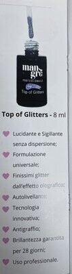 TOP OF GLITTERS MANGRE' 8 ML TOP OF GLITTERS MANGRE' 8 ML