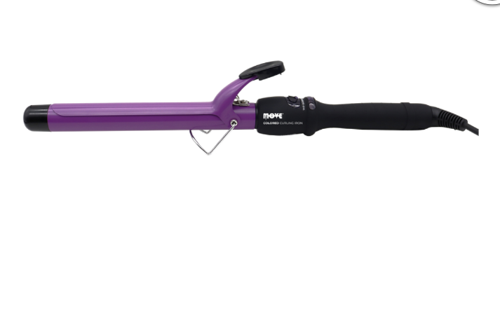 FERRO MOVE CURLING IRON 25 MM VIOLET OMAGGIO SPRAY H-ZONE 250 ML PER CAPELLI RICCI FERRO MOVE CURLING IRON 25 MM VIOLET OMAGGIO SPRAY H-ZONE 250 ML PER CAPELLI RICCI