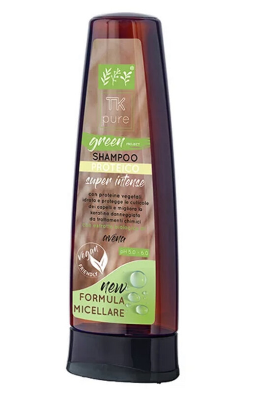 SHAMPOO PROTEICO SUPER INTENSE TK PURE 200 ML OMAGGIO 1  SPAZZOLA  DISTRICANTE CRYSTAL AURORE