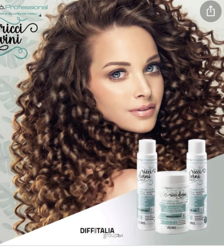 RICCI DIVINI RETRO' 150+200+150 IN OMAGGIO SPRAY H-ZONE X CAPELLI RICCI 250 ML
